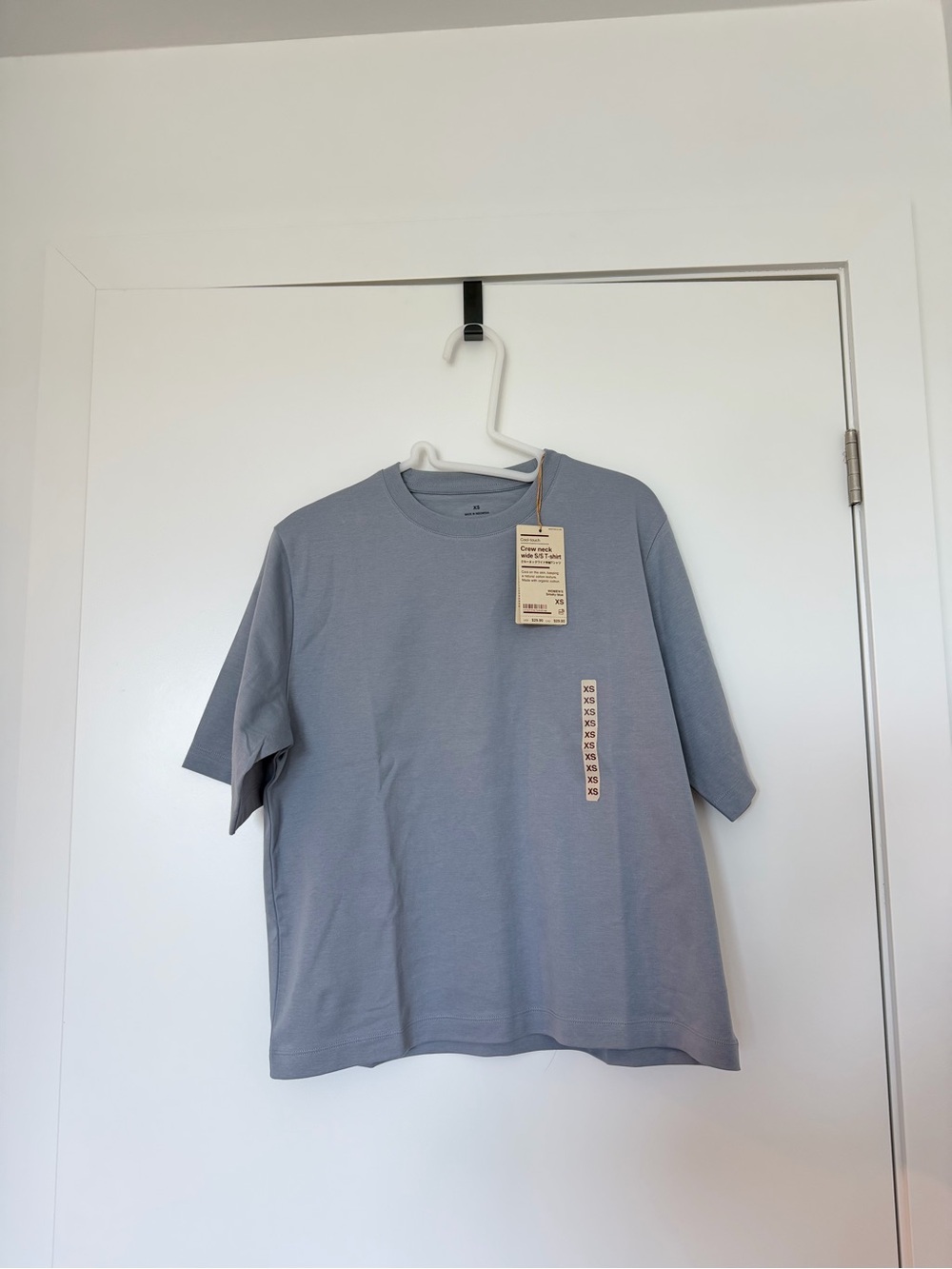 Women’s Crew Neck T-Shirt in Dusty Blue